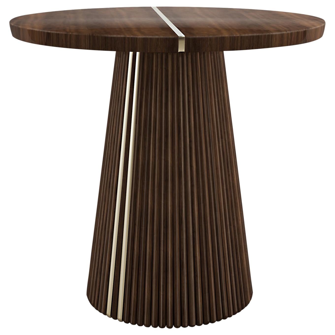 21st Century Henry II Dining Table Walnut Wood For Sale