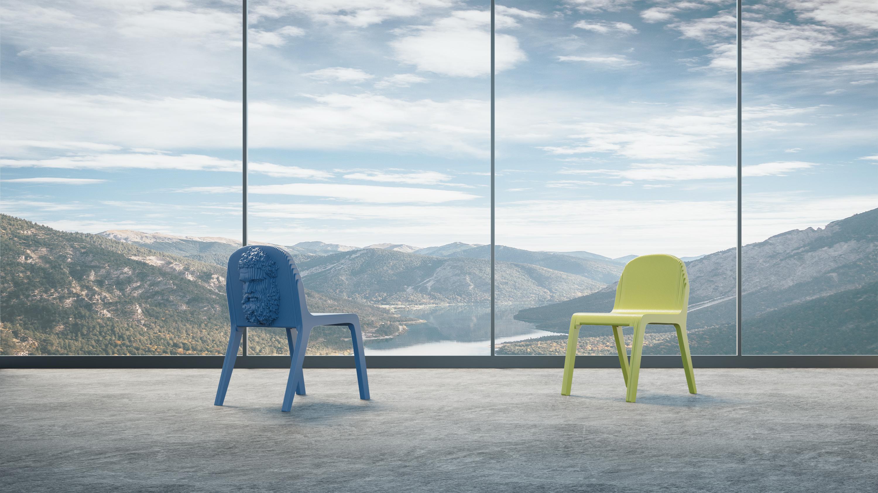 Portuguese 21st Century Hercules Chair by Debonademeo Studio and Daniele Fortuna For Sale