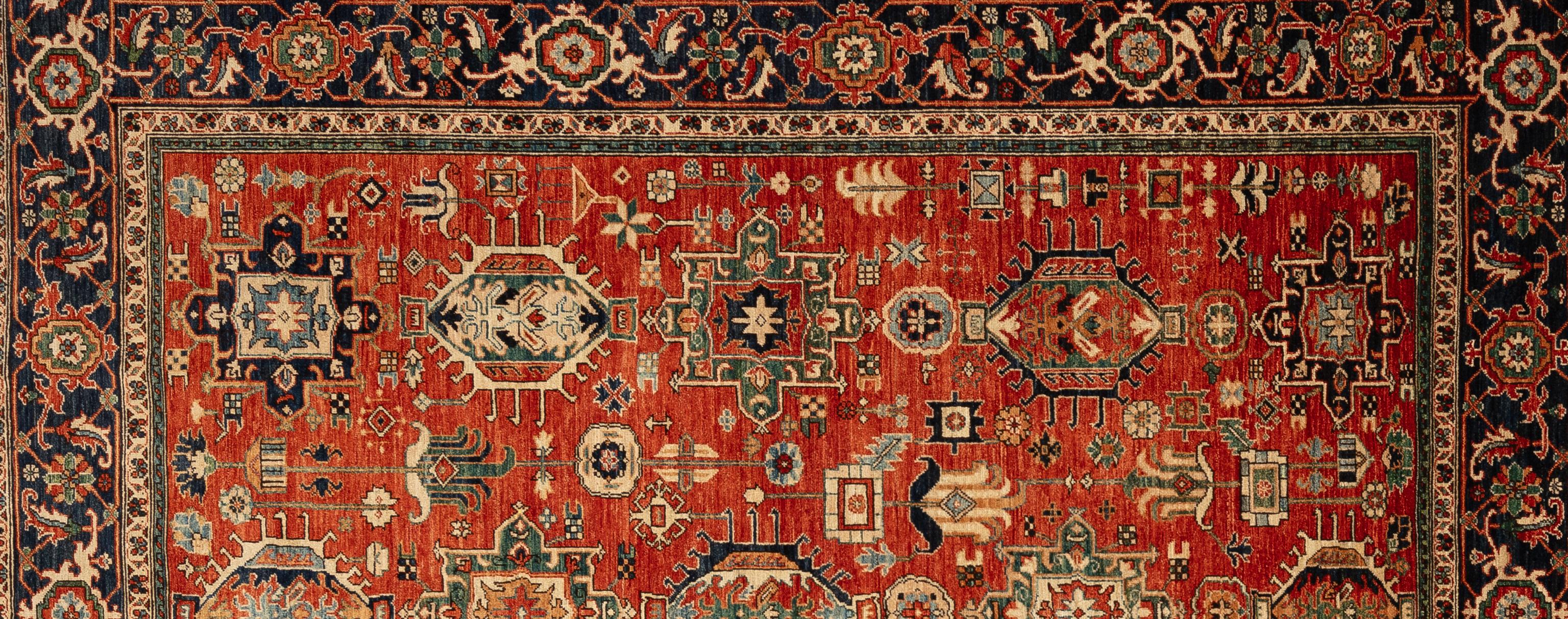 Indian 21st Century Heriz For Sale