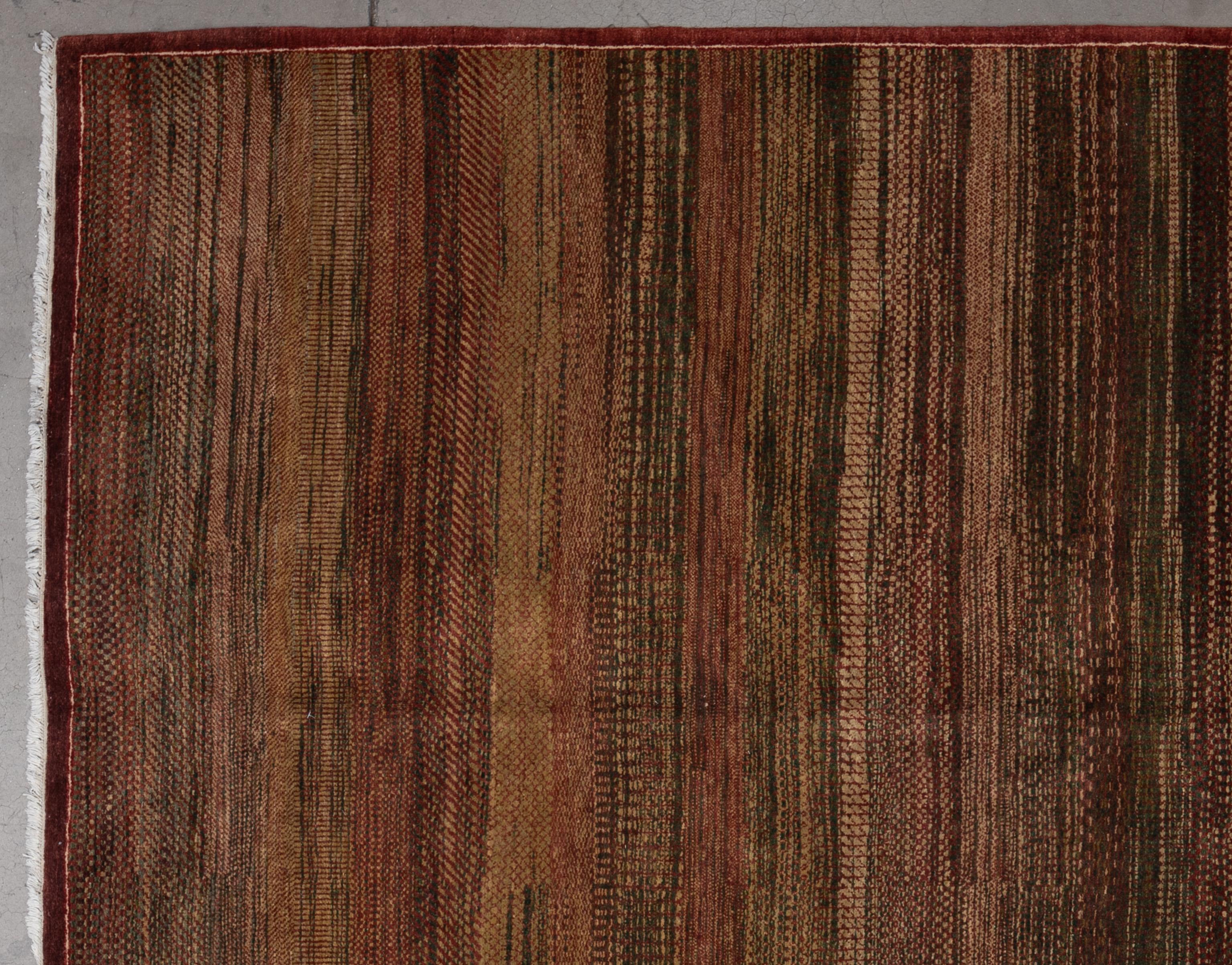 Herringbone-Teppich des 21. Jahrhunderts (Pakistanisch) im Angebot