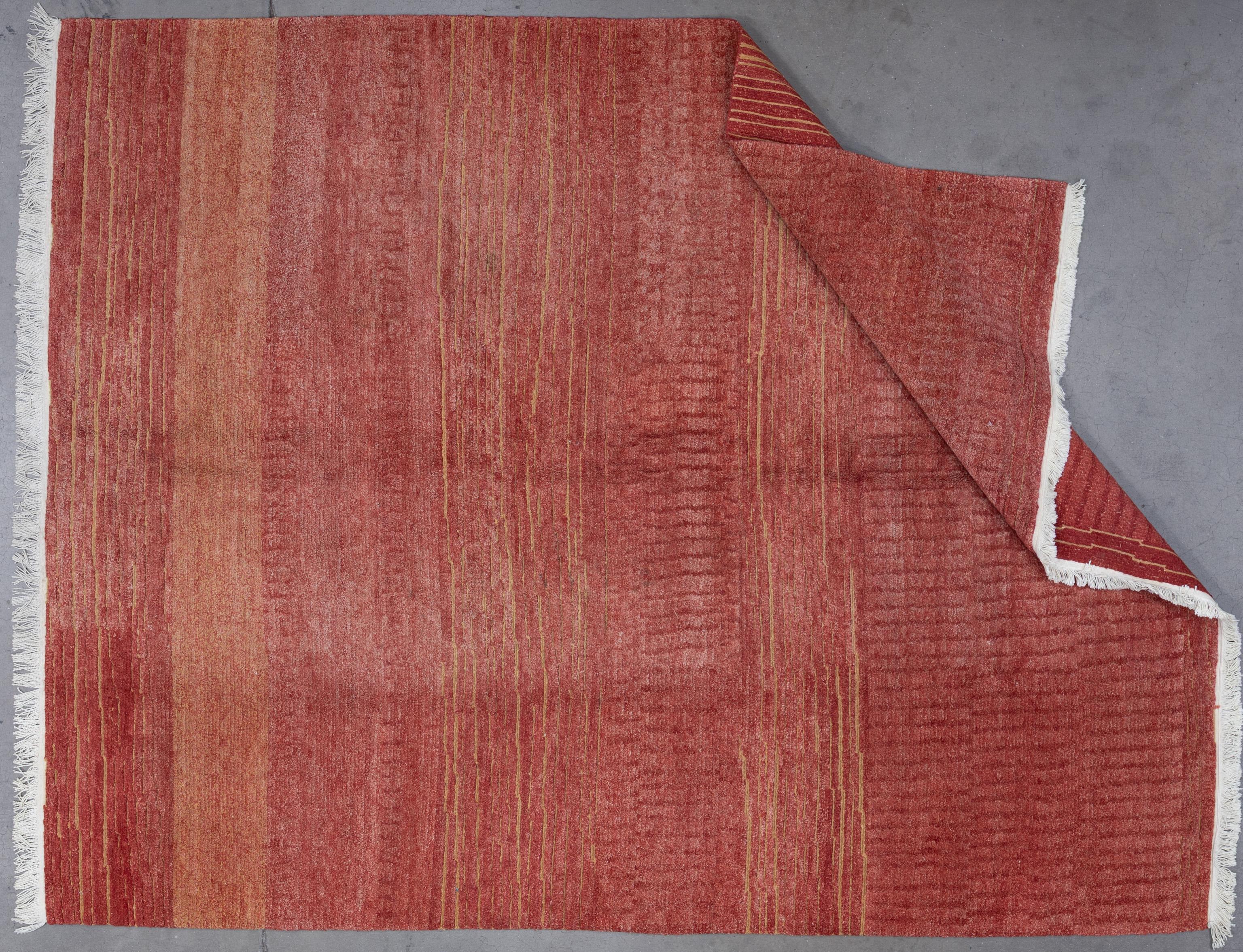 Herringbone-Teppich des 21. Jahrhunderts (Handgewebt) im Angebot