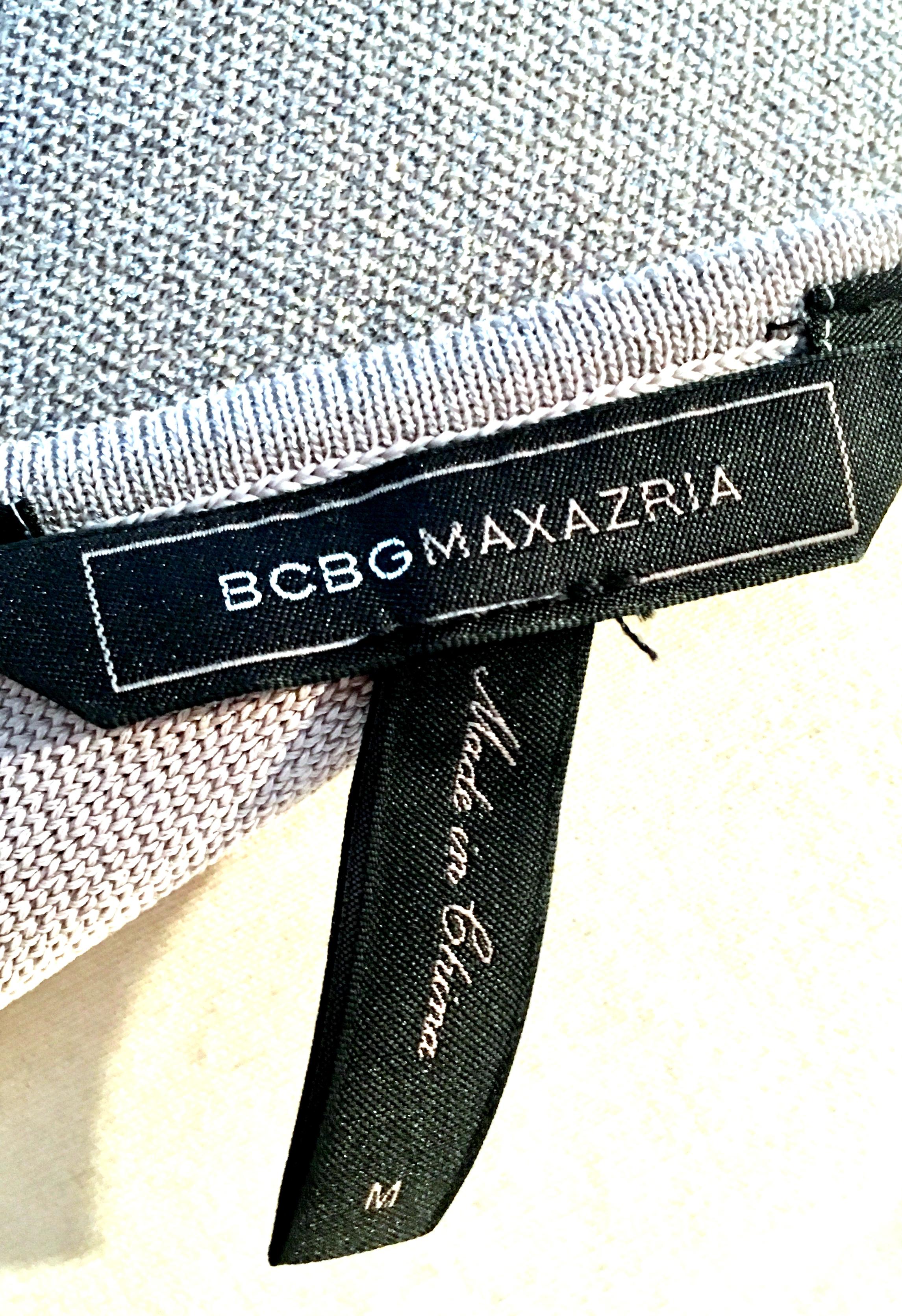 21st Century Herve Leger Style Metallic Cocktail Dress By Maxazria For BCBG  For Sale 9