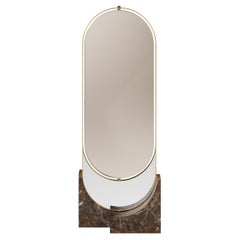 Hidden Floor Mirror 21. Jahrhundert Marmor aus Portugal von Porus