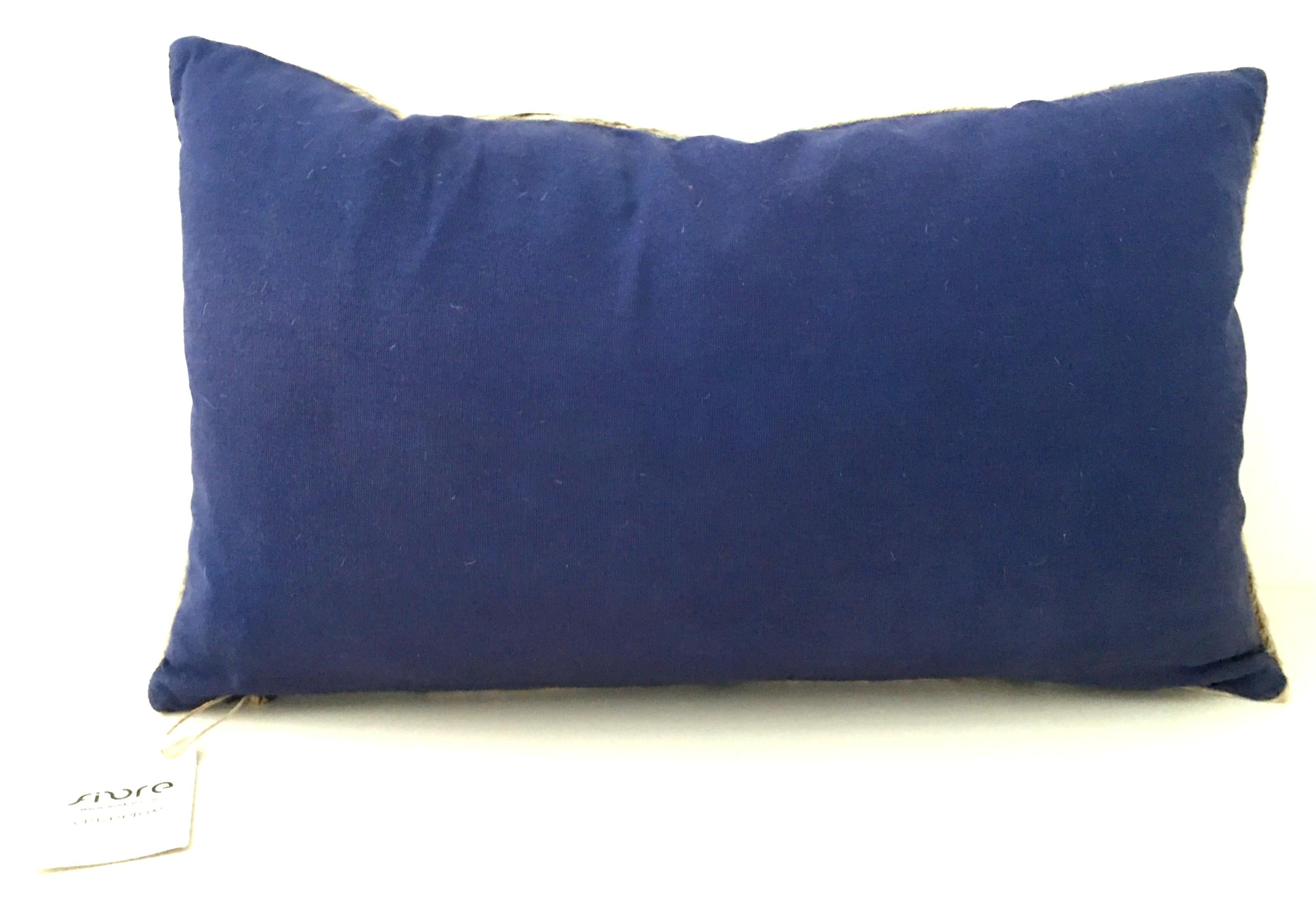 Cowhide 21st Century Hide Hair and Feather Pillow For Sale