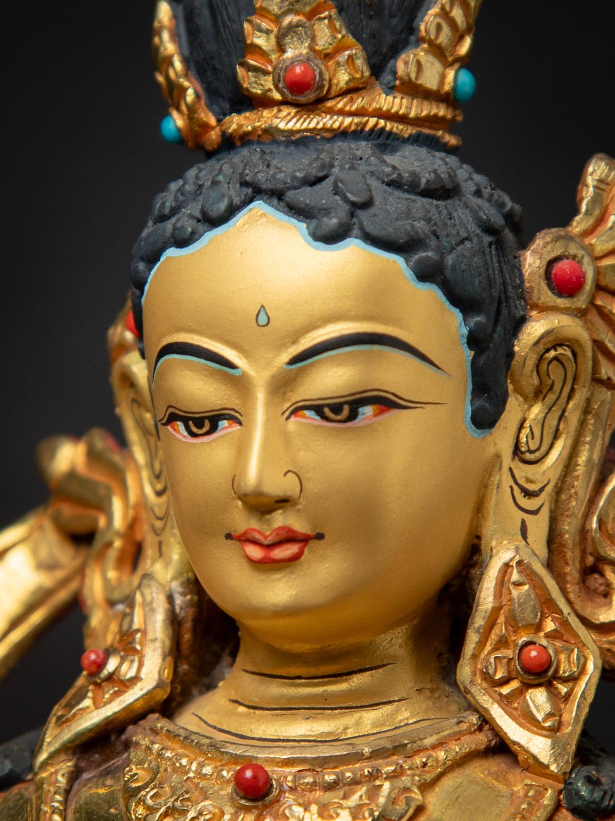 Siglo XXI Bronce de alta calidad Tara Verde nepalí procedente de Nepal en venta 10