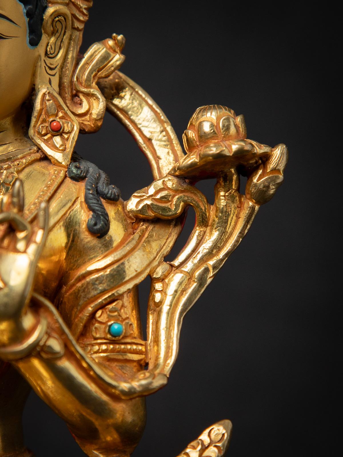 Siglo XXI Bronce de alta calidad Tara Verde nepalí procedente de Nepal en venta 13