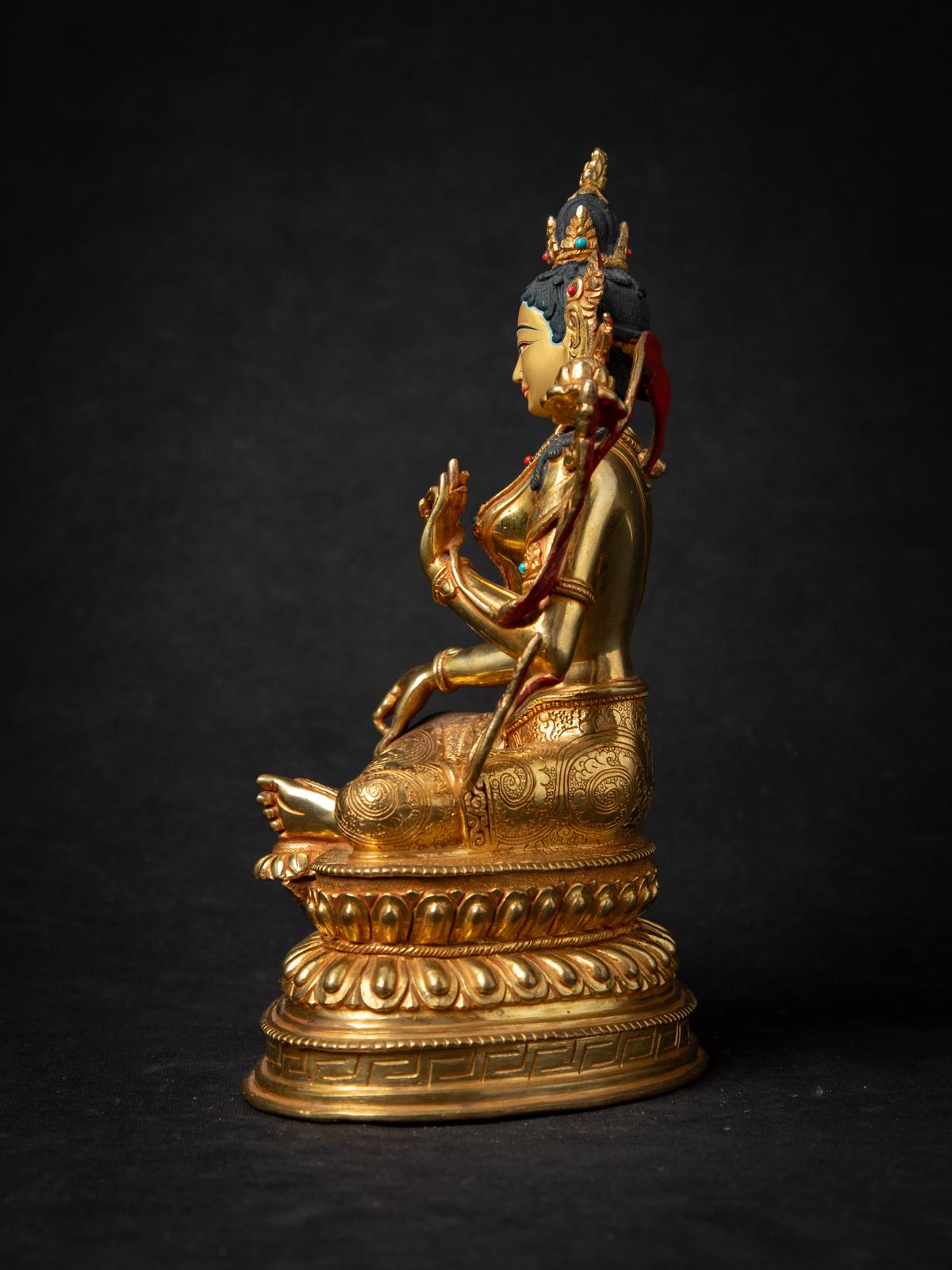 Siglo XXI Bronce de alta calidad Tara Verde nepalí procedente de Nepal Nepalés en venta