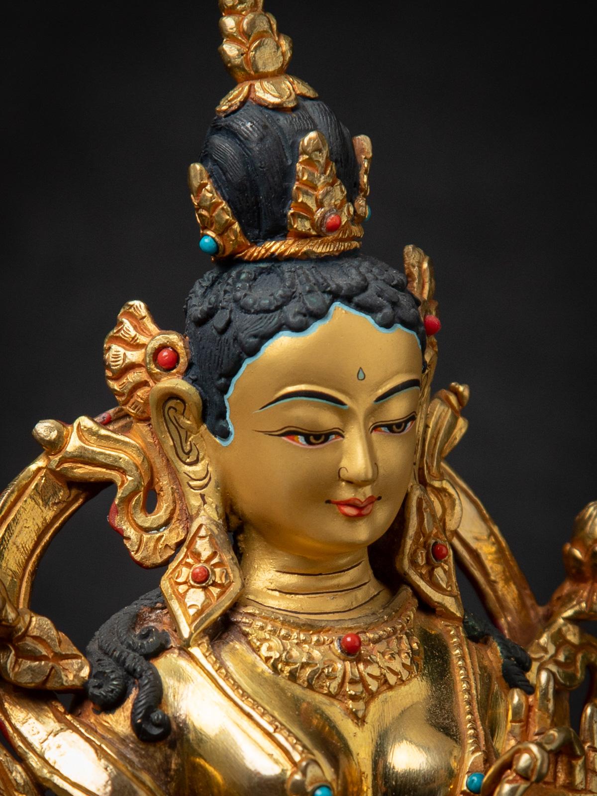 Siglo XXI Bronce de alta calidad Tara Verde nepalí procedente de Nepal en venta 3
