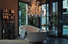 Home Design White Calacatta Marble Bath Holds 5 People Gallerystock