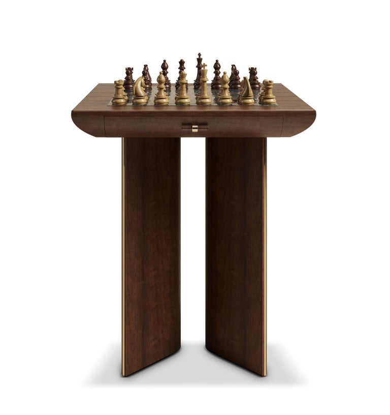  Woodronic 21 Professional Wood Chess Board