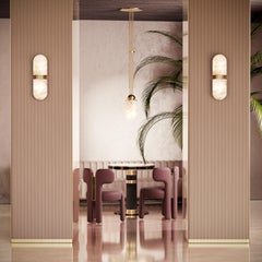 21st Idaho Dining Chair Nubuck Brass Handmade in Portugal par Porus Studio