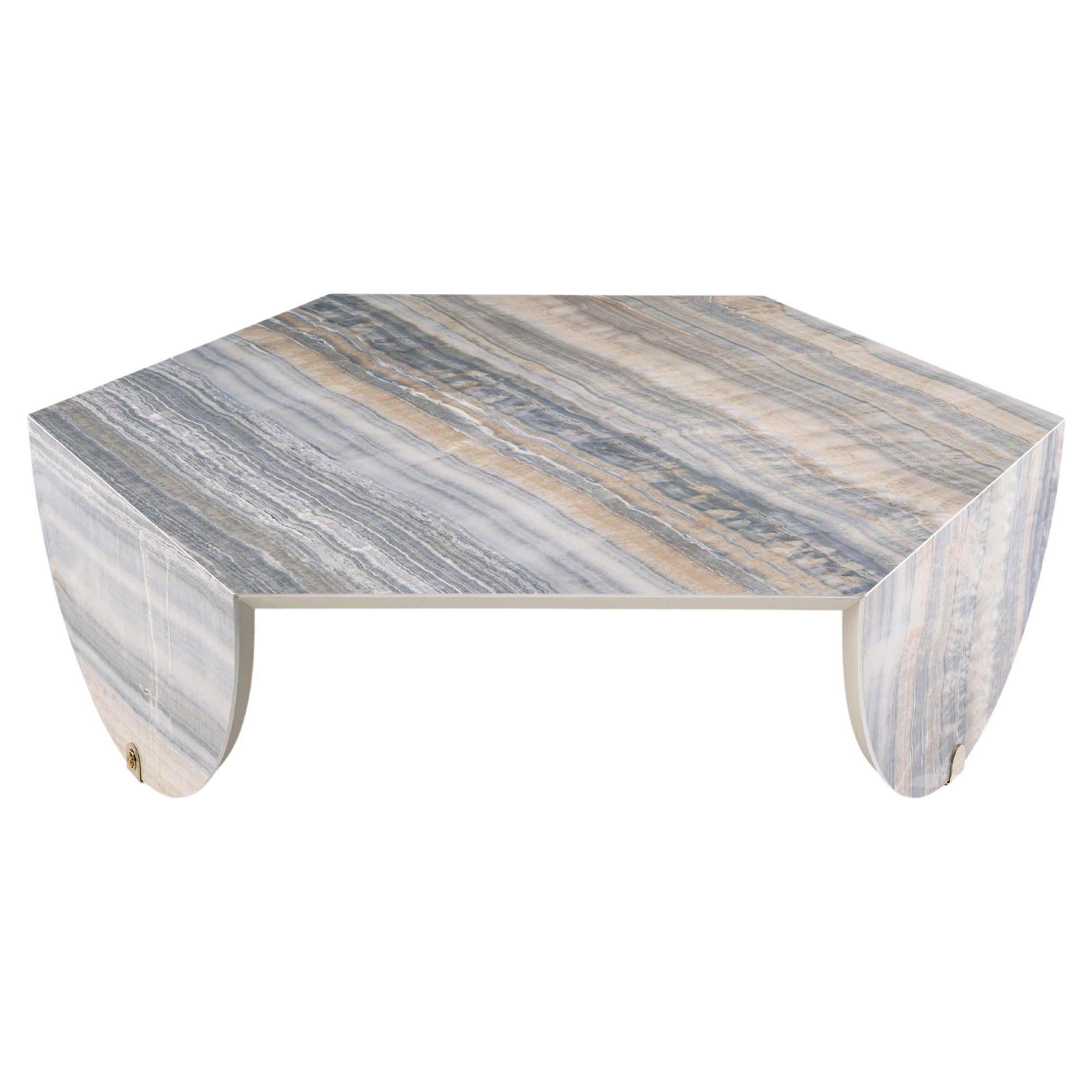 21st Century Inagua Central Table in Grey Gres by Roberto Cavalli Home Interiors For Sale