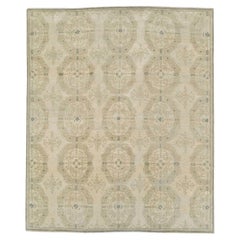 Tapis indien de Lahore de grande taille du 21e siècle
