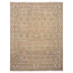 21st Century Indian Modern Oushak Style Wool Rug