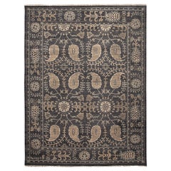 21st Century Indian Modern Oushak Style Wool Rug