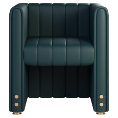 21st Century Inglewood Dining Chair Brass Made in Portugal by Porus Studio