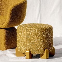 21st Century Ipanema Stool, COM and Wood Lacquered Feet by Duistt