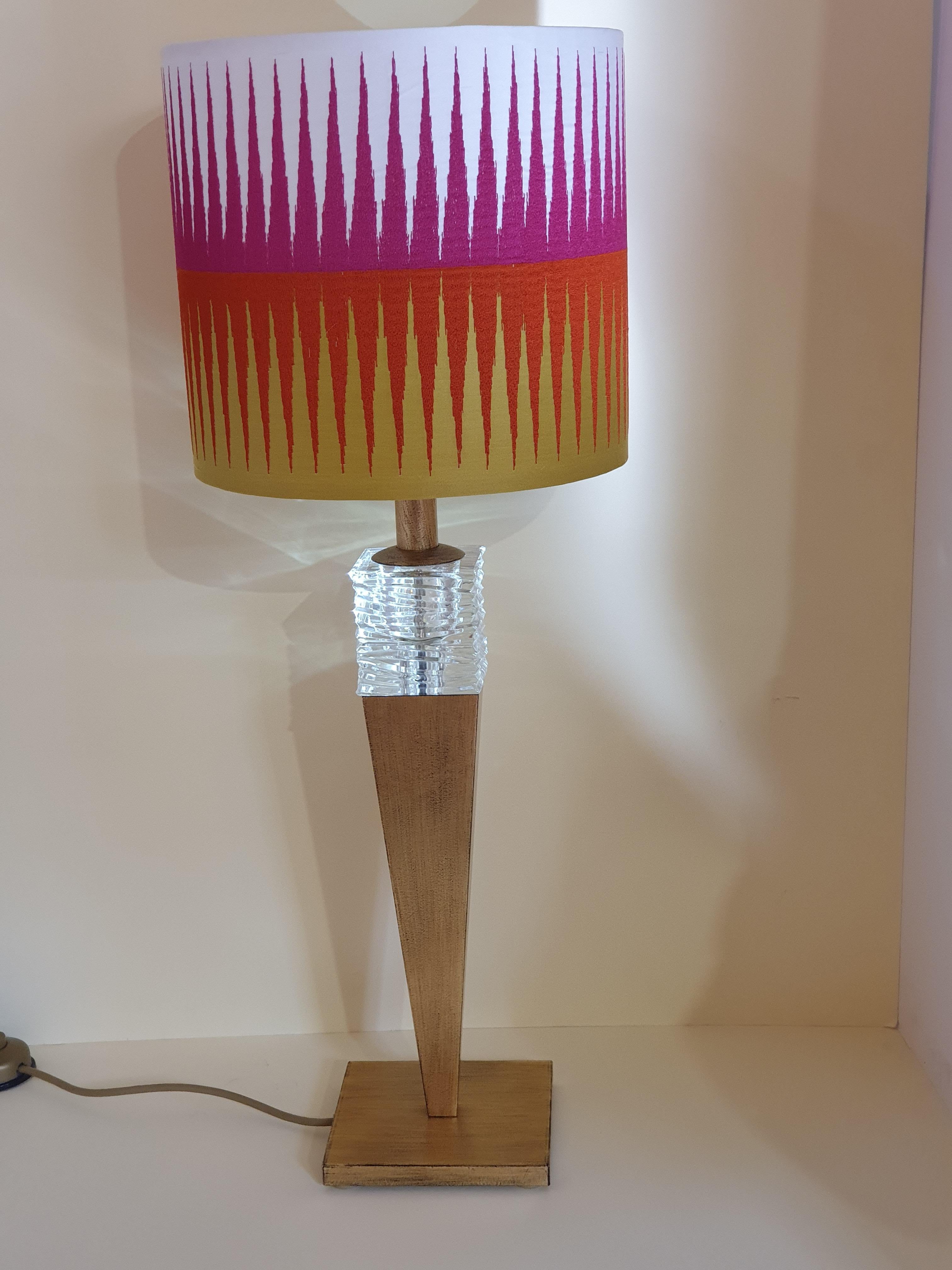 21st Century Iron and Crystal Table Lamp by Banci, Firenze, Italy, 2011 In New Condition For Sale In Cagliari, IT
