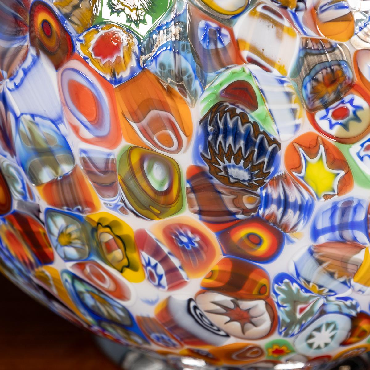 Lampe de bureau italienne du 21e siècle en forme de boule par Murrina Millefiori, Murano en vente 6