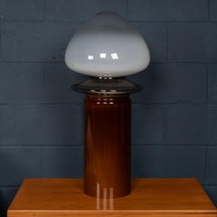 21st Century Italian Contemporary Hand-Blown Glass Lamp, Murano