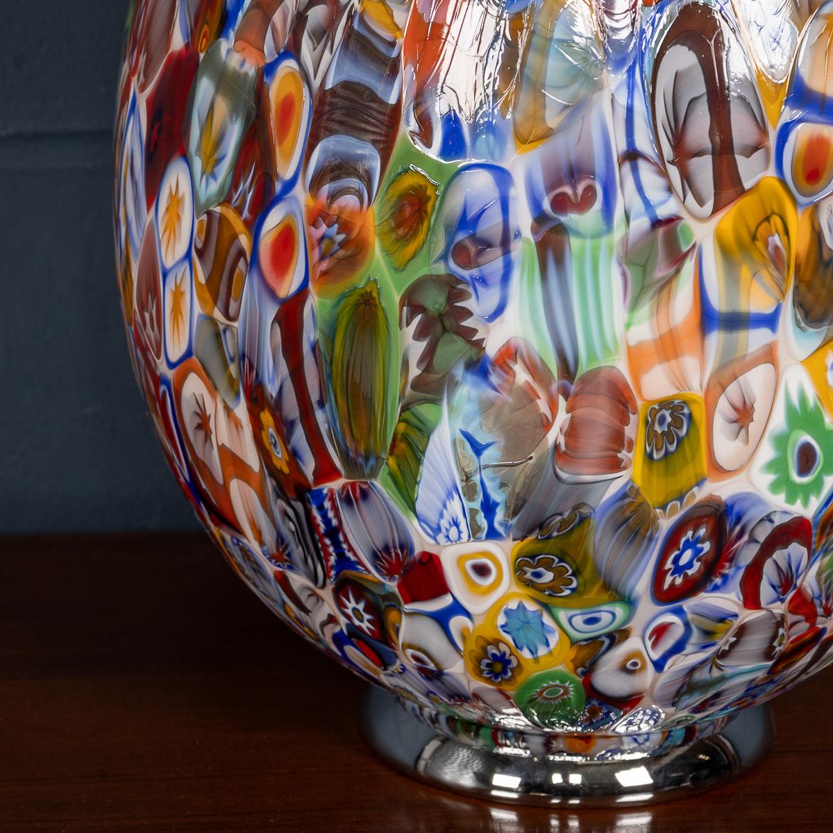 Italienische Eiförmige Tischlampe des 21. Jahrhunderts von Murrina Millefiori, Murano im Angebot 6