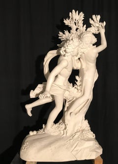 21st Century Italian Marble Sculpture of Apollo E Dafne Gian Lorenzo Bernini