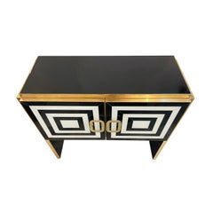 Credenza in vetro di Murano moderna del XXI secolo - Mobile illuminato