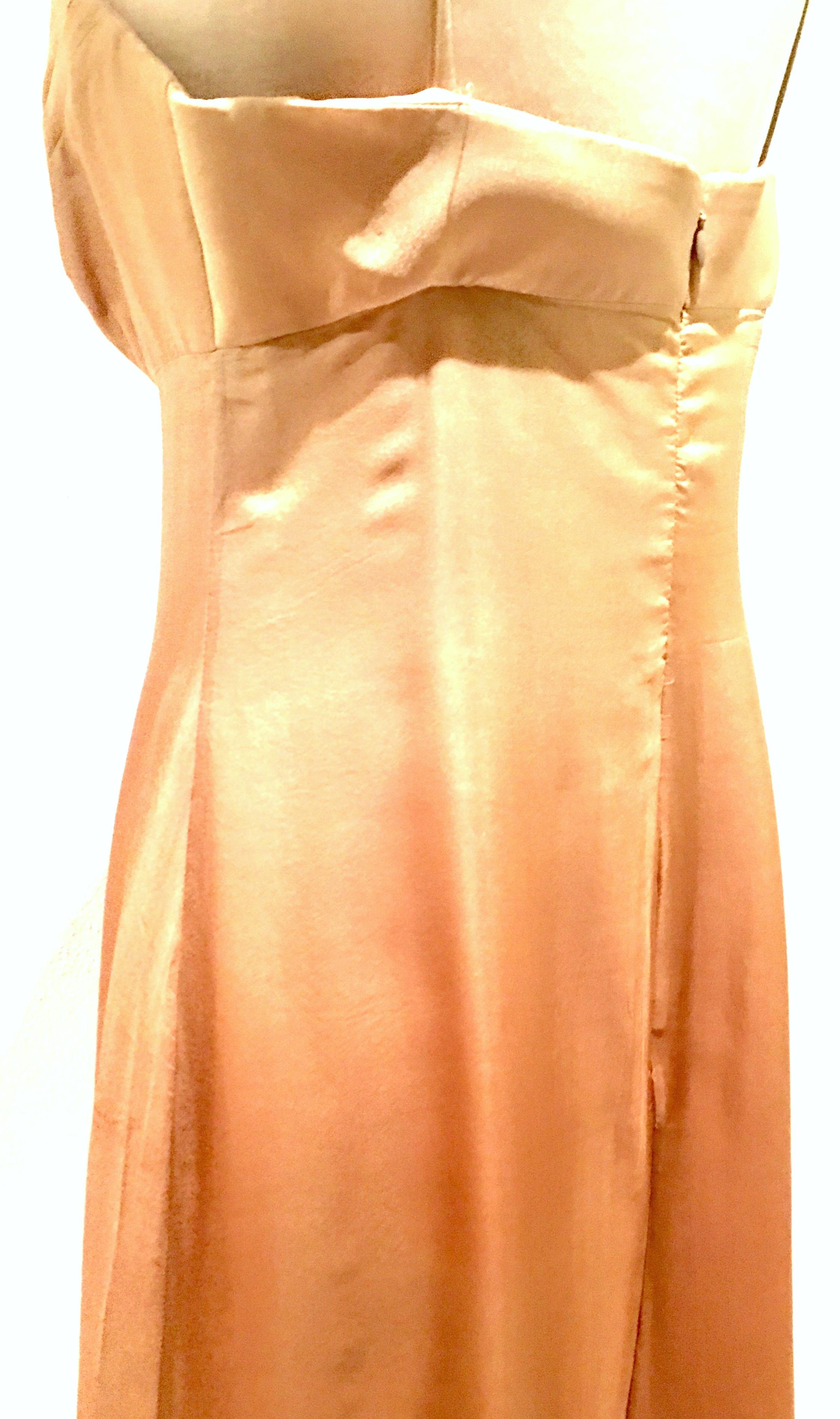 21st Century Italian Silk Chiffon Slip Dress By Girogio Armani - Size 42 1