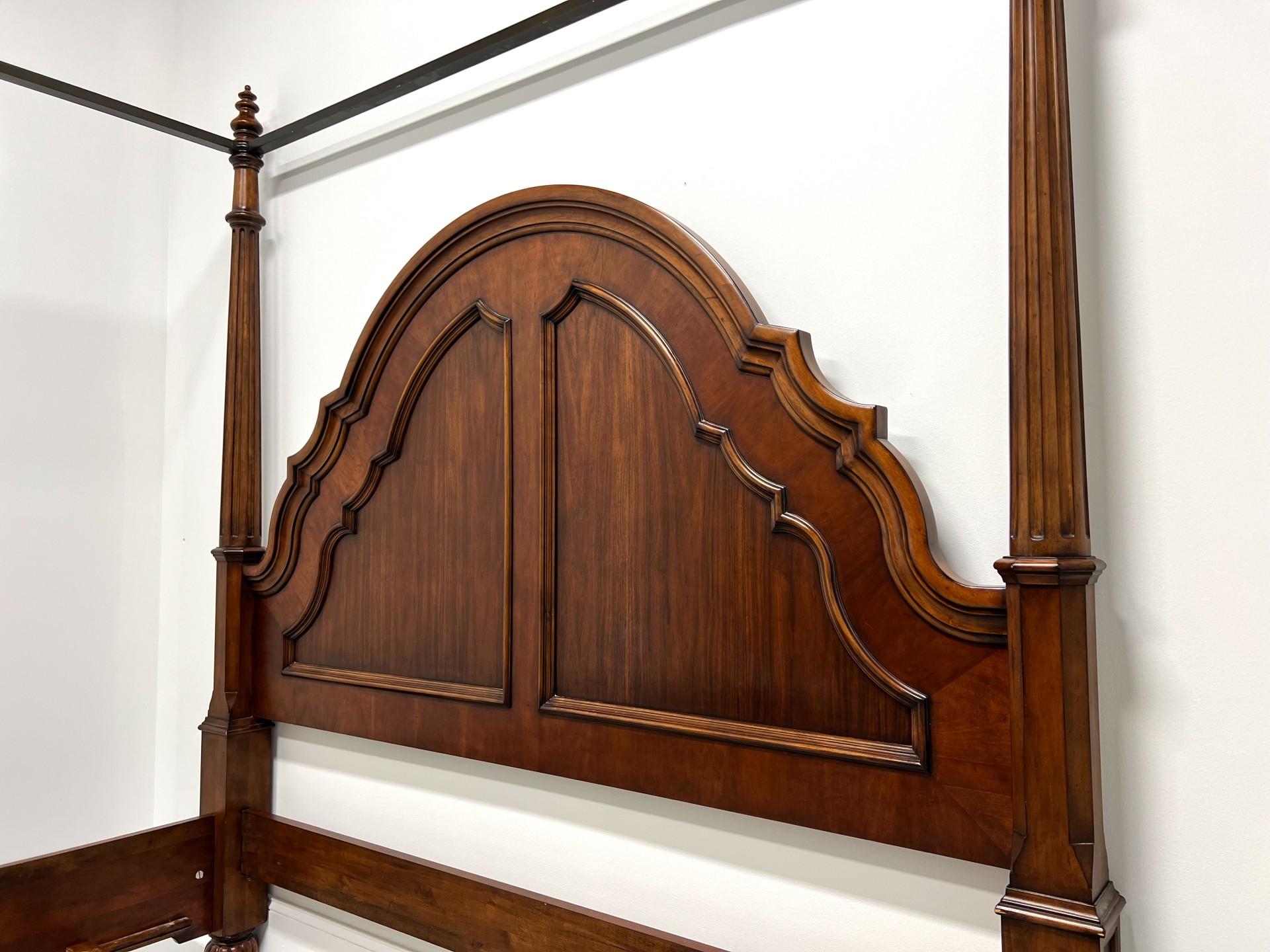Other 21st Century Italian Tuscan Cherry King Size Four Poster Canopy Bed