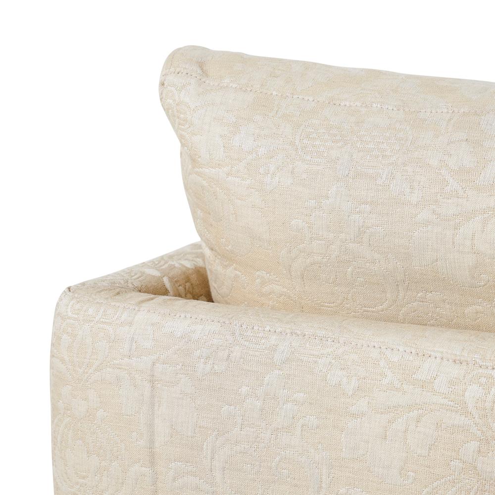 Contemporary 21st Century Italian Zanotta Sofa Upholstered in Schumacher Fabric 