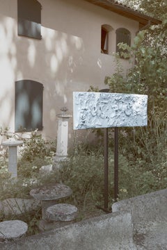 21st Century Italy, Harvest White Panel, Ceramica Gatti, Designer A. Anastasio
