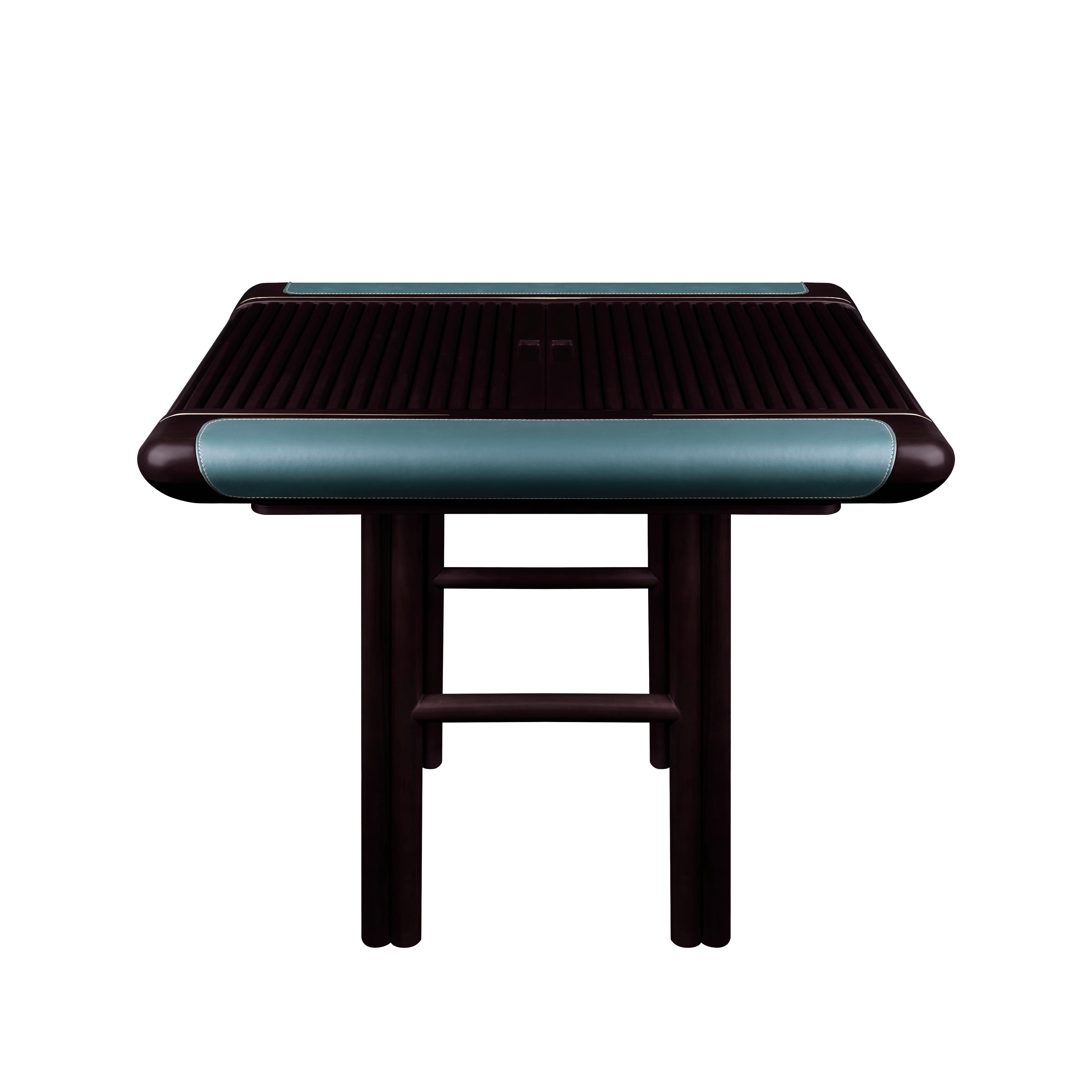 XXIe siècle et contemporain Table Backgammon de Jacoby, fabriquée à la main au Portugal par Wood Tailors Club en vente