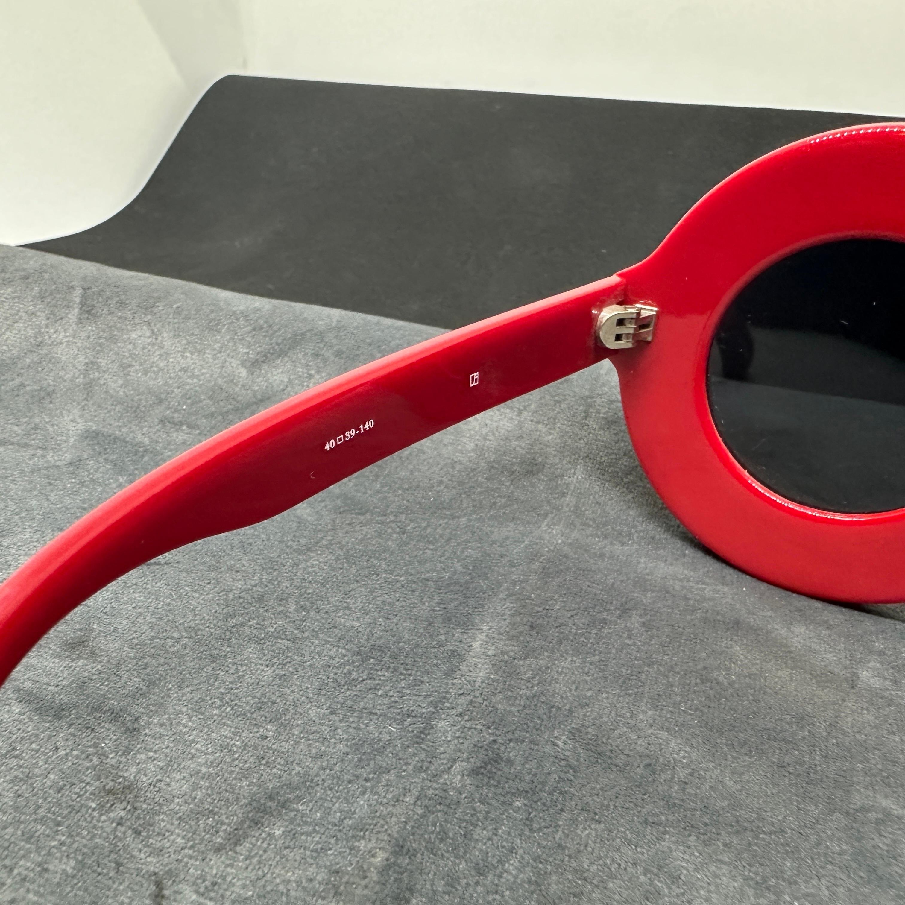 21st Century Japanese  Old Telephone Design Oversized Sunglasses by Yazbukey 6