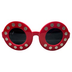 21st Century Japanese  Old Telephone Design Oversized Sunglasses by Yazbukey