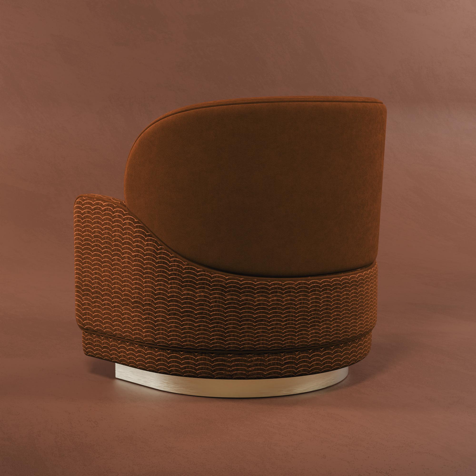 21st Century Jayne Armchair Dedar Wood Handmade in Portugal by Ottiu In New Condition For Sale In RIO TINTO, PT