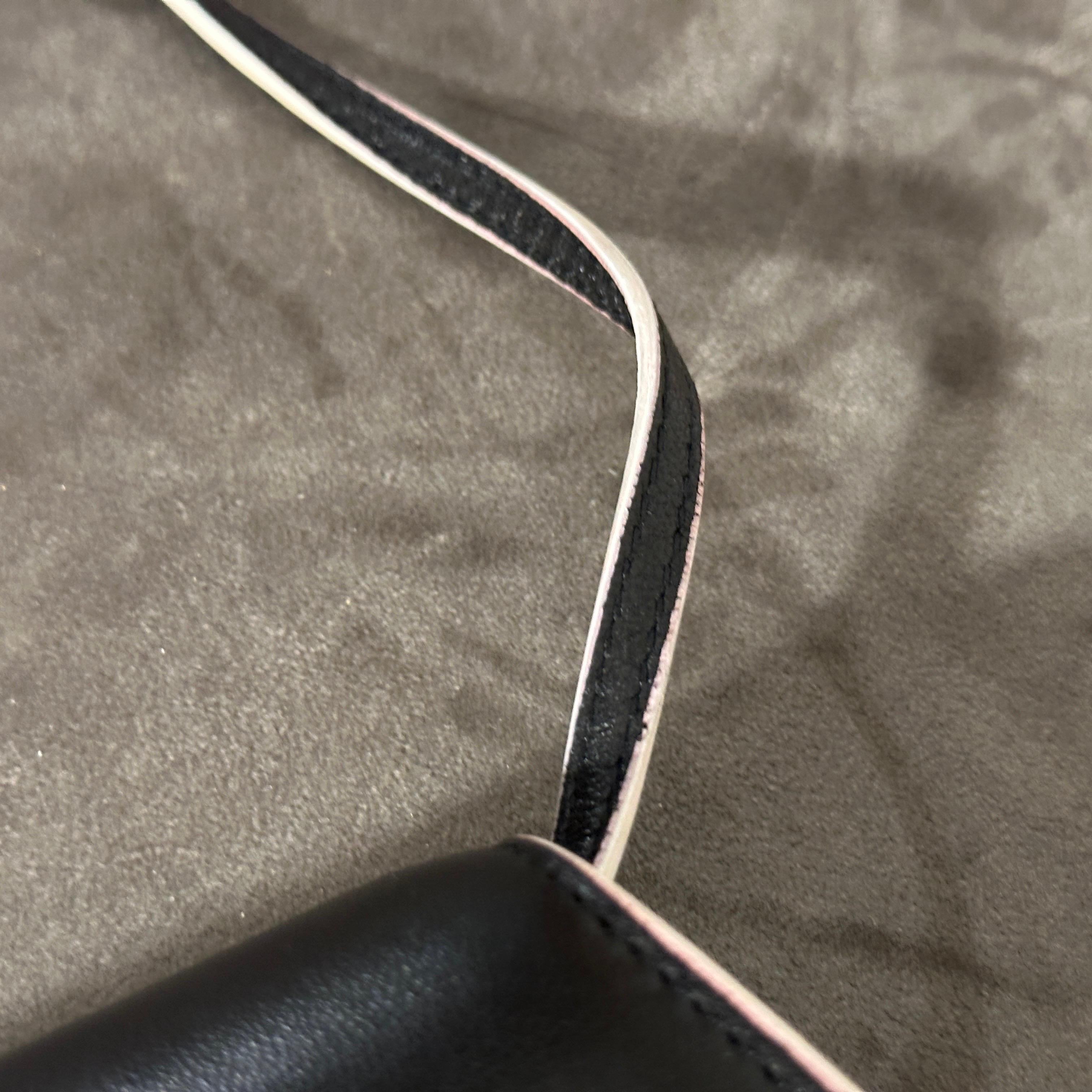 21st Century Jimmy Choo Black Leather Crossbody Bag For Sale 4