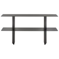 FUCINA "PIANI" Jun Yasumoto Digest Collection Low Bookcase Black Metal