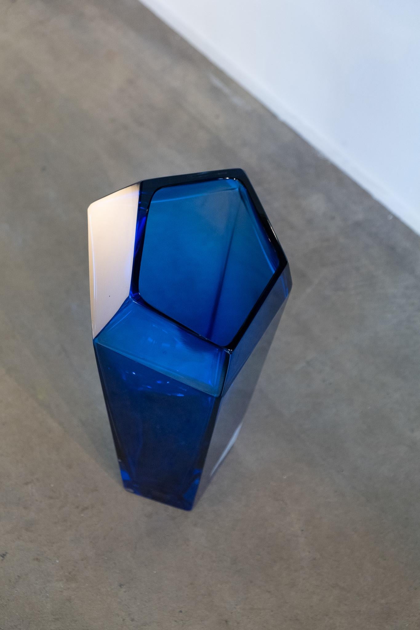 Grand vase extra-large Karim Rashid du 21ème siècle en verre de Murano de différentes couleurs en vente 5