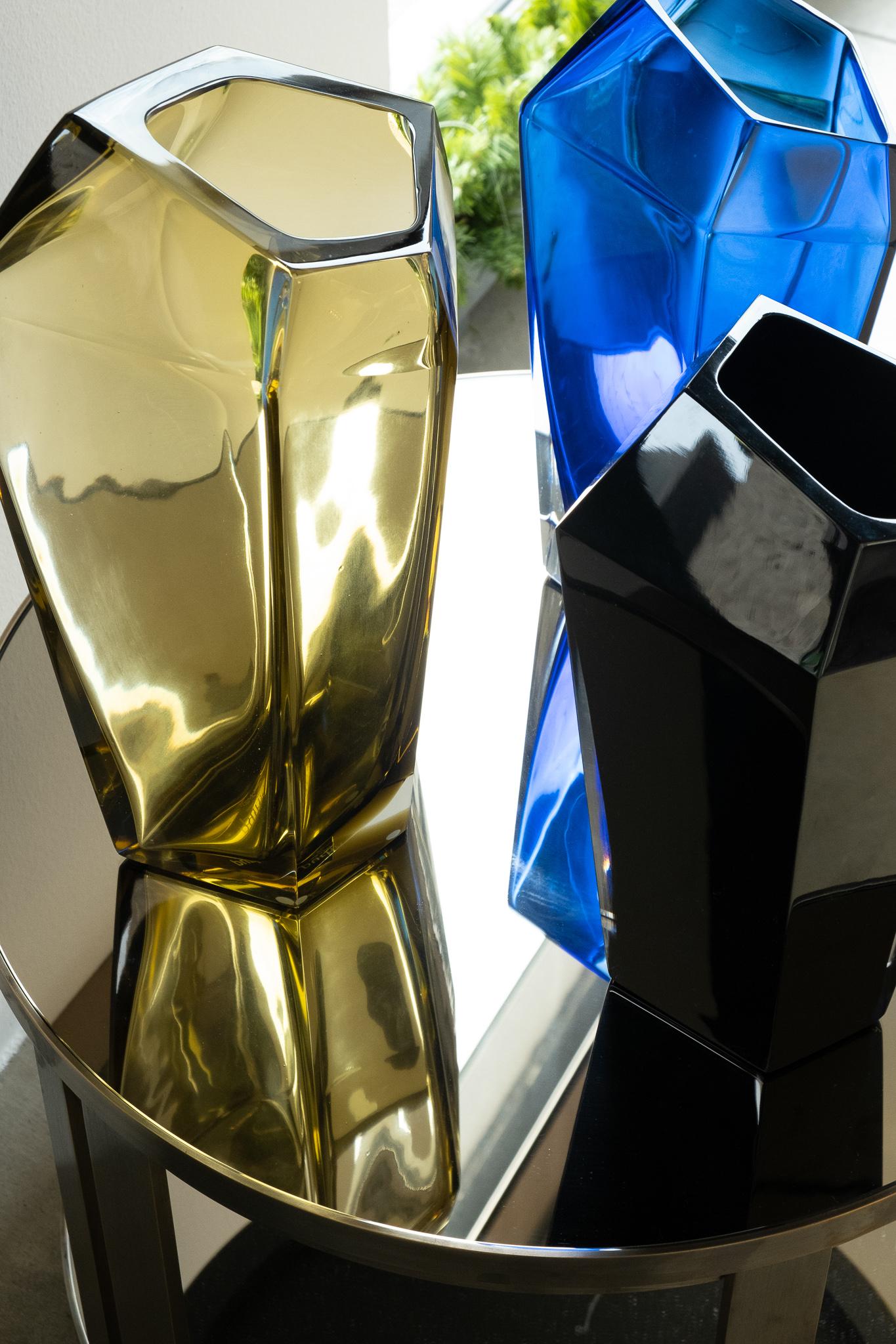21st Century Karim Rashid Extra Large Vase Murano Glass Various Colors For Sale 2