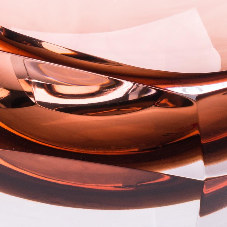 21st Century Karim Rashid Large Bowl Murano Glass Various Colors In New Condition For Sale In Brembate di Sopra (BG), IT