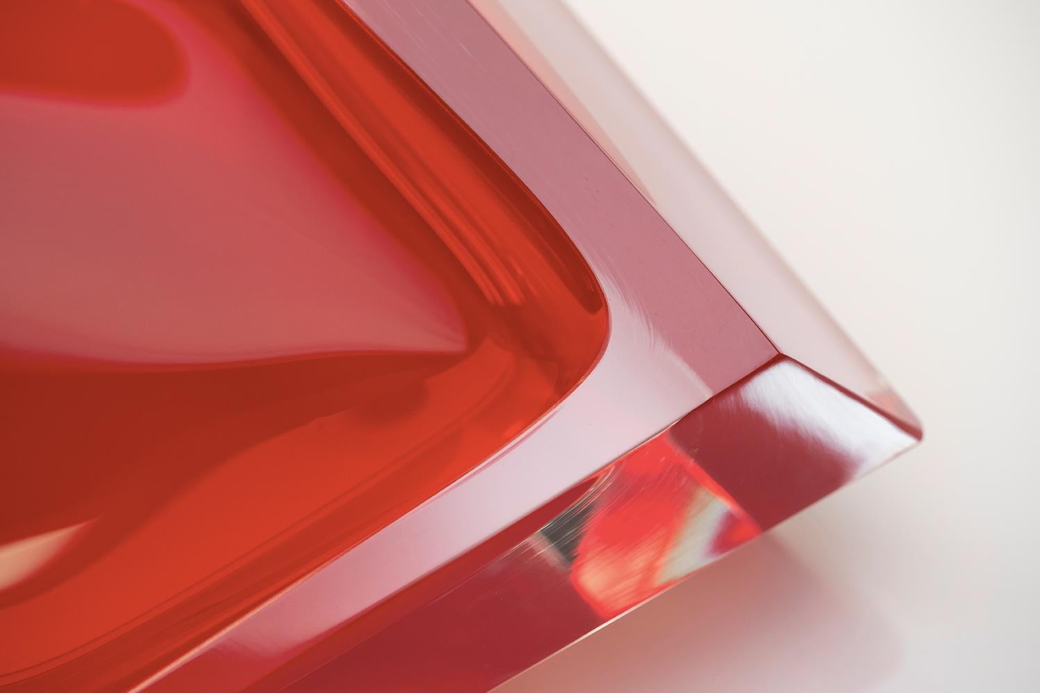 Siglo XXI Karim Rashid Cuenco pequeño de cristal de Murano verde esmeralda en venta 3