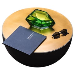 21st Century Karim Rashid Small Bowl Murano Glass Emerald Green