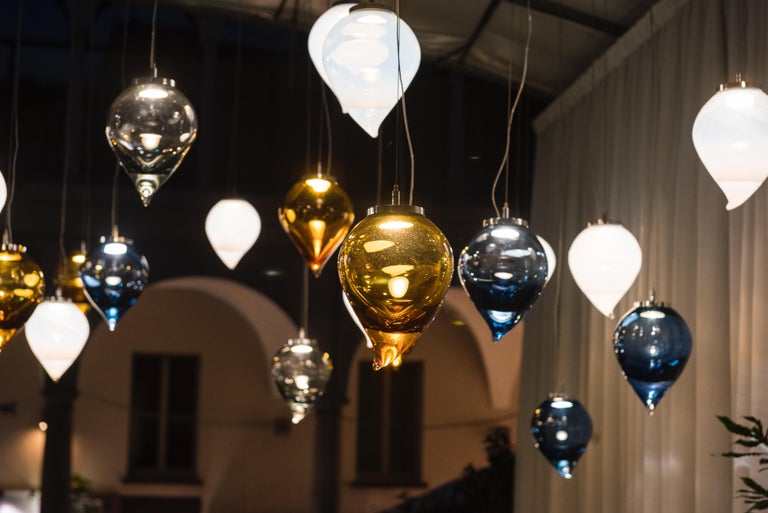 21st Century Karim Rashid Suspension Lamp Murano Glass Various Colors For Sale 5