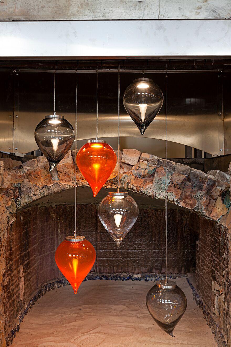 XXIe siècle et contemporain Lampe à suspension Karim Rashid du 21e siècle en verre de Murano de différentes couleurs en vente