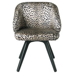 21st Century Key West Chair in Silk Satin by Roberto Cavalli Home Interiors