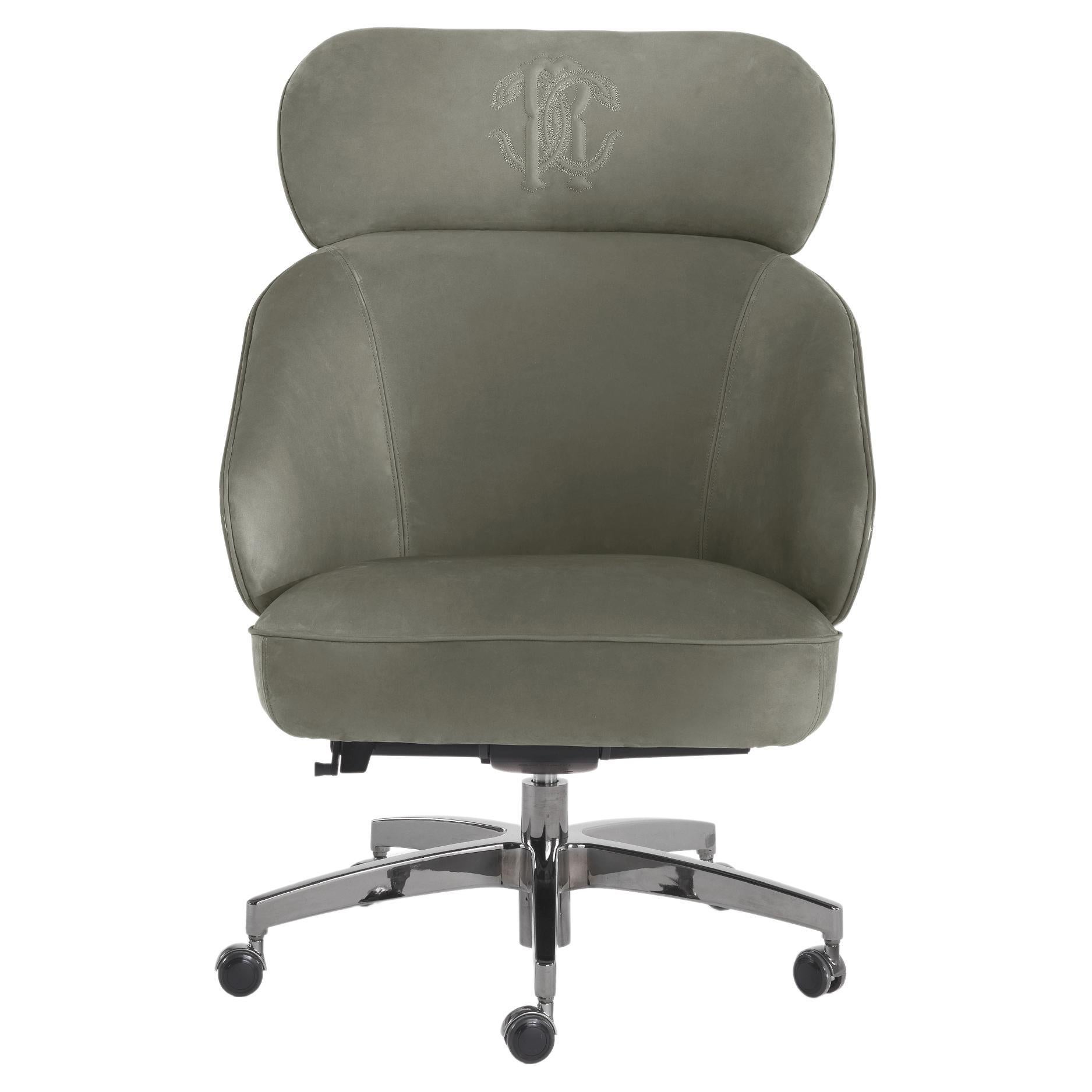 21st Century Key West Swivel Armchair by Roberto Cavalli Home Interiors