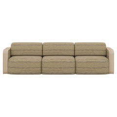21st Century Kimberley Striped Sofa Rattan, Handmade in Portugal by Wood Tailors