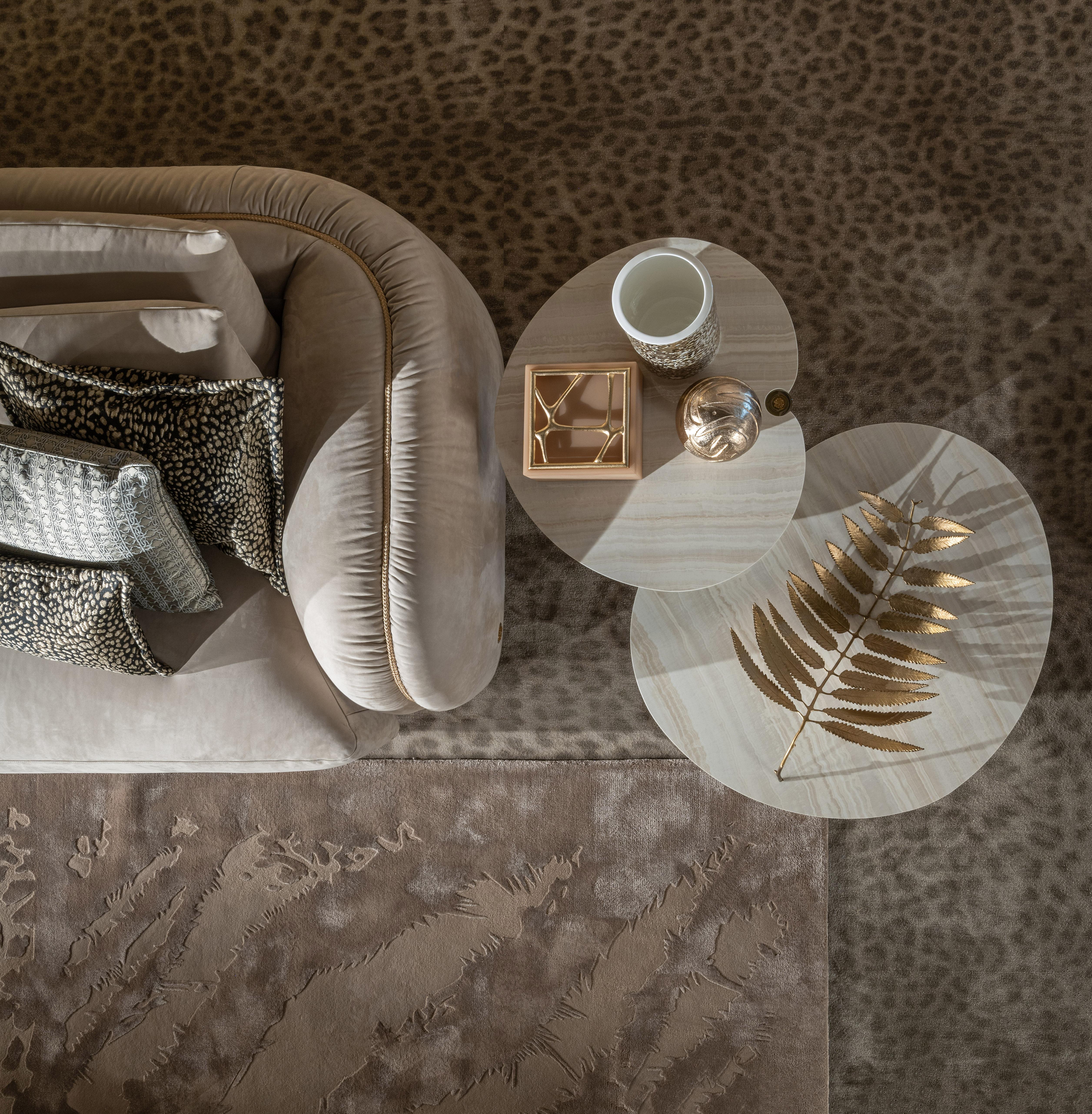 Kruger-Sofa aus Leder des 21. Jahrhunderts von Roberto Cavalli Home Interiors im Angebot 6