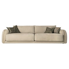 21st Century Kruger Sofa in Leather by Roberto Cavalli Home Interiors