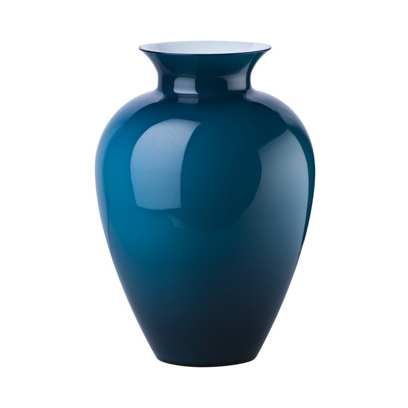 21st Century Labuan Large Glass Vase in Horizon by Venini For Sale